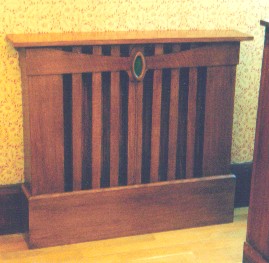 photograph of Samsons Joinery radiator cover/cabinet
